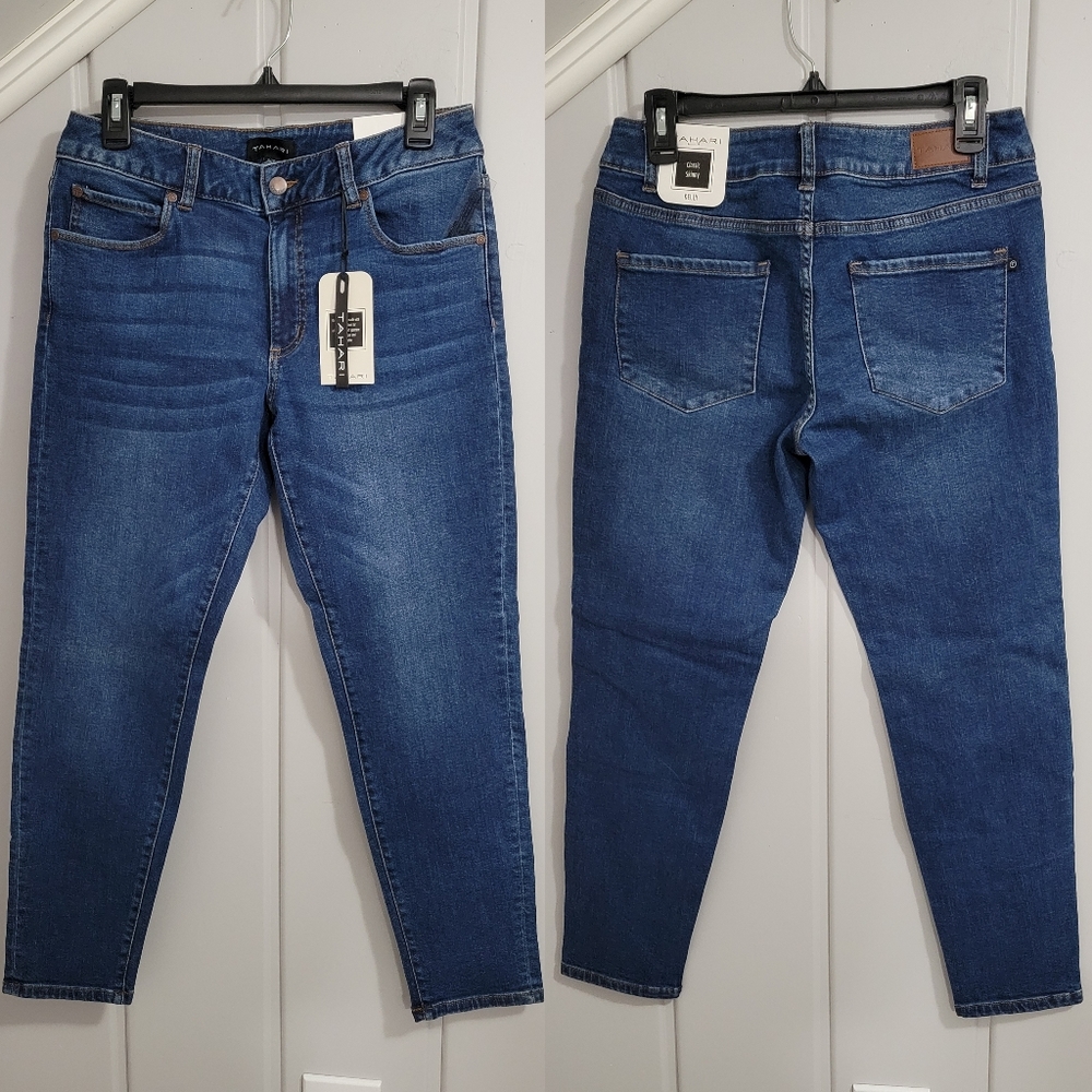 NWT Tahari Classic Skinny Kelly Jeans (size 10 / 30)